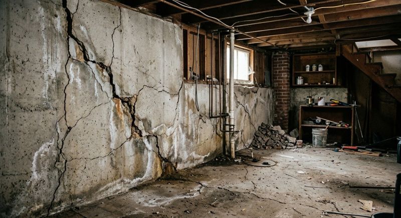Basement Crack Repair in Walton County, GA
