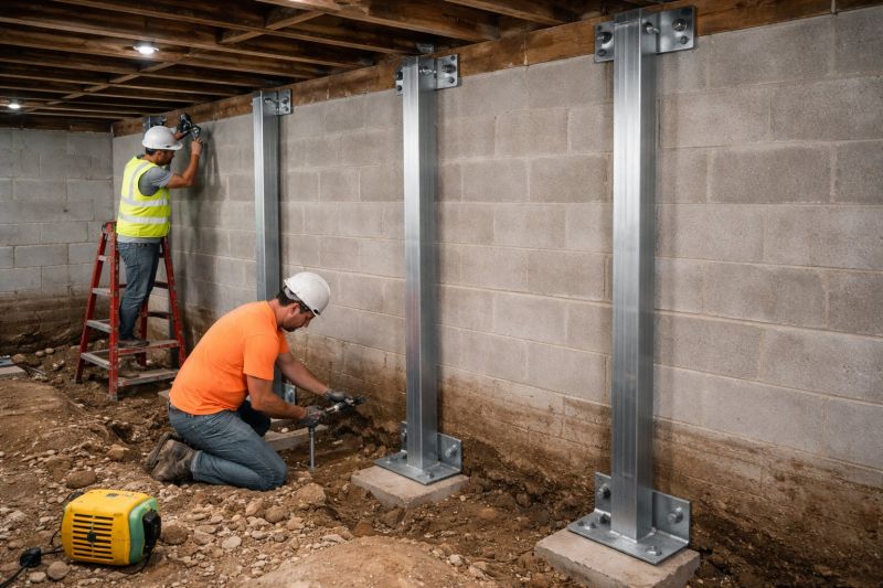 Basement Stabilization in Walton County, GA