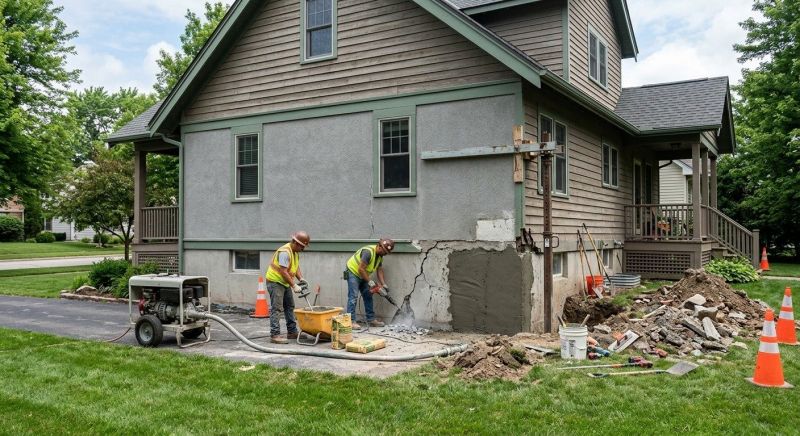 Building Foundation Repair in Gwinnett County, GA