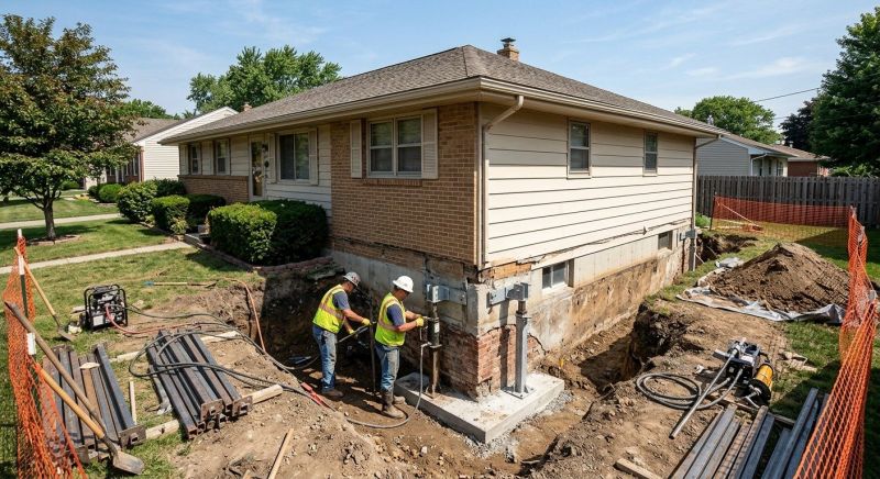Building Foundation Repair in Lithonia, GA