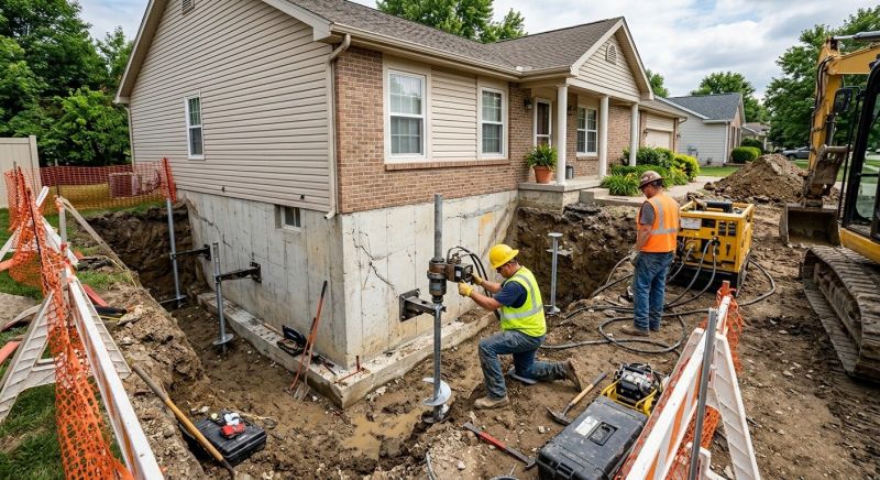 Building Foundation Repair in Winder, GA