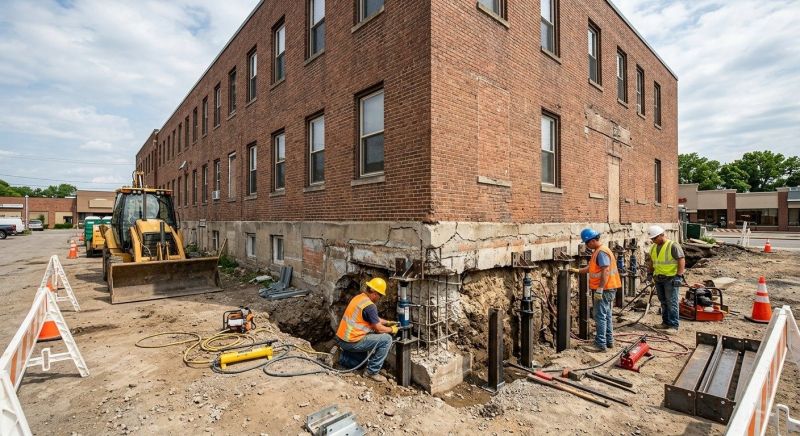 Commercial Foundation Repair in Walton County, GA