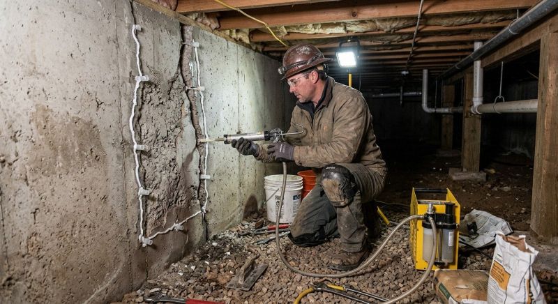 Concrete Foundation Repair in Oxford, GA
