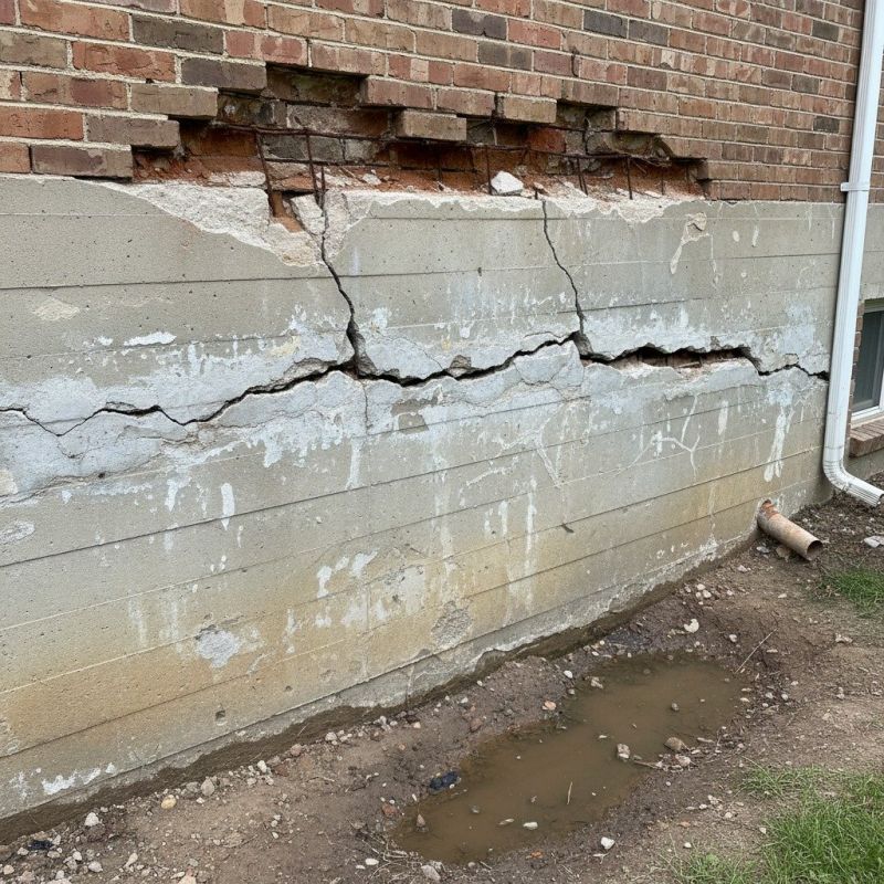 Cracked Foundation Repair in Monroe, GA