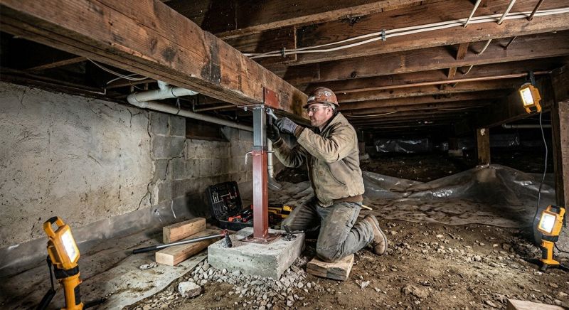 Crawlspace Foundation Repair in Tucker, GA