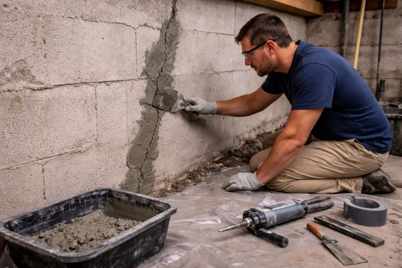 Foundation Crack Repair in Covington, GA