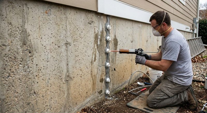 Foundation Crack Sealing in Walton County, GA