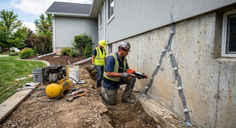 Foundation Damage Repair in Hoschton, GA