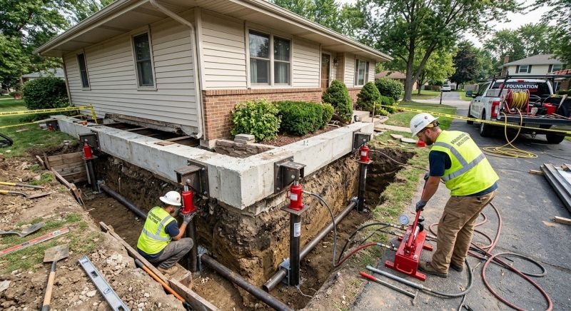 Foundation Jacking in Buford, GA