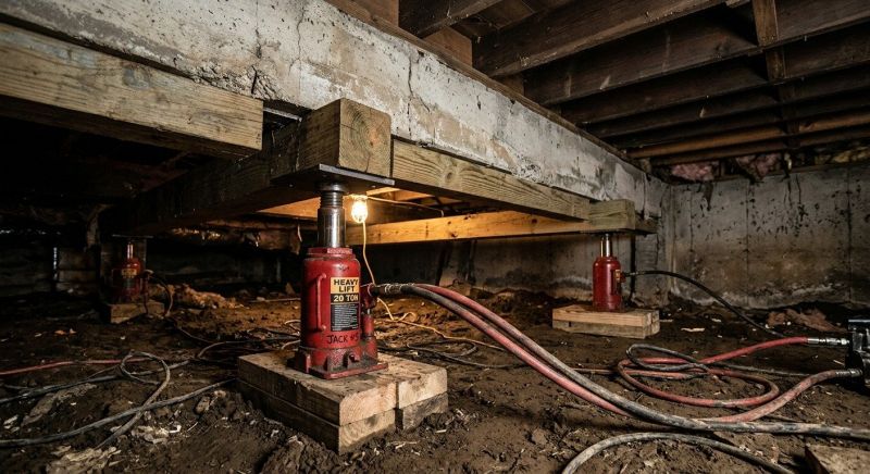 Foundation Jacking in Buford, GA