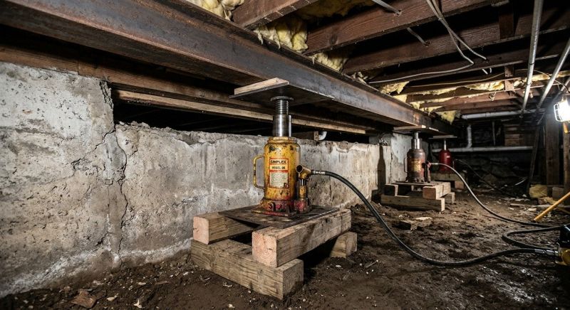 Foundation Jacking in Dekalb County, GA