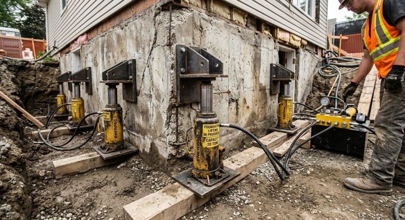 Foundation Jacking in Dekalb County, GA