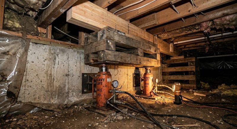 Foundation Jacking in Duluth, GA