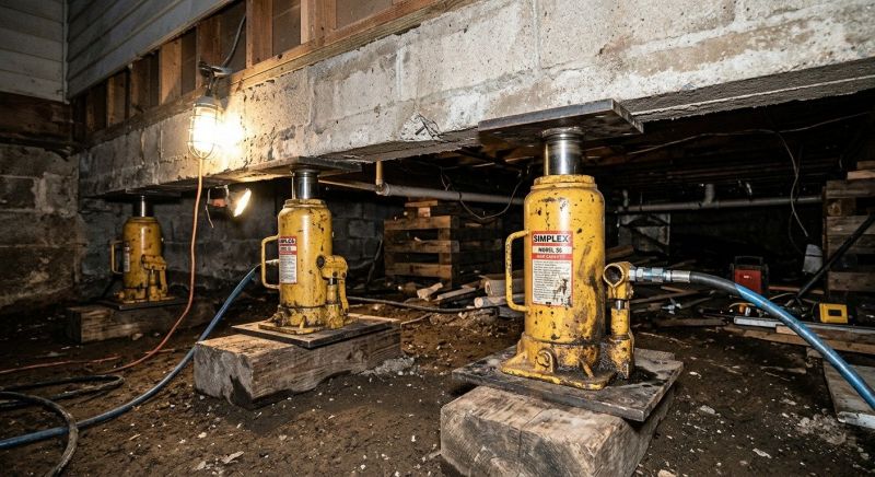 Foundation Jacking in Lilburn, GA