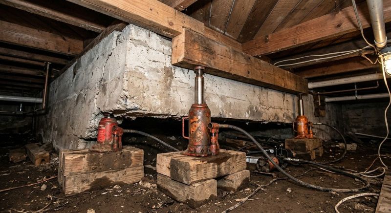 Foundation Jacking in Oxford, GA
