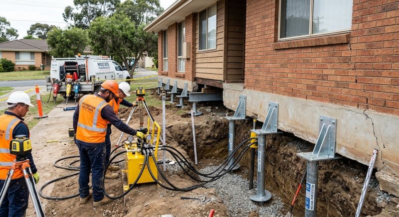 Foundation Jacking in Oxford, GA
