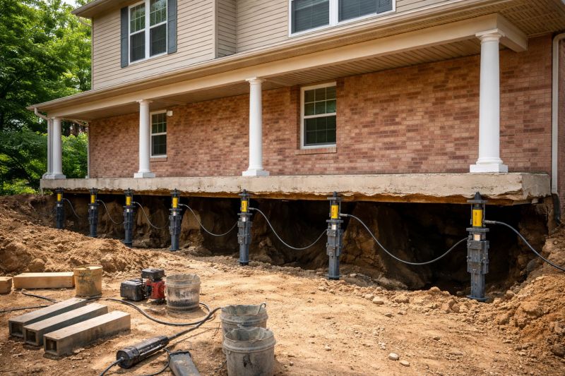 Foundation Jacking in Snellville, GA