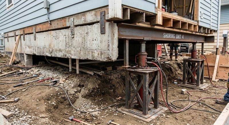 Foundation Jacking in Suwanee, GA