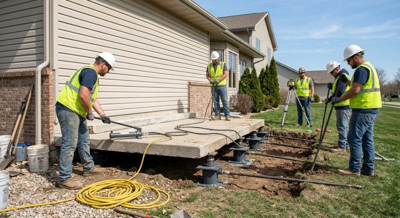 Foundation Lifting in Buford, GA