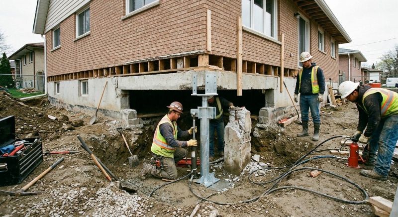 Foundation Pier Repair in Walton County, GA