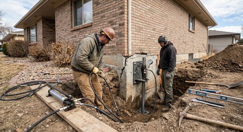 Foundation Stabilizing in Ellenwood, GA