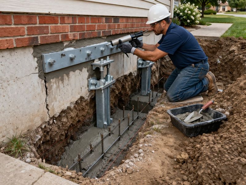 Foundation Structural Repair in Auburn, GA