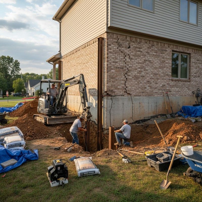 Foundation Structural Repair in Suwanee, GA
