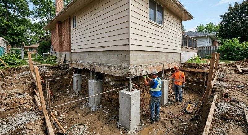 Foundation Underpinning in Walton County, GA