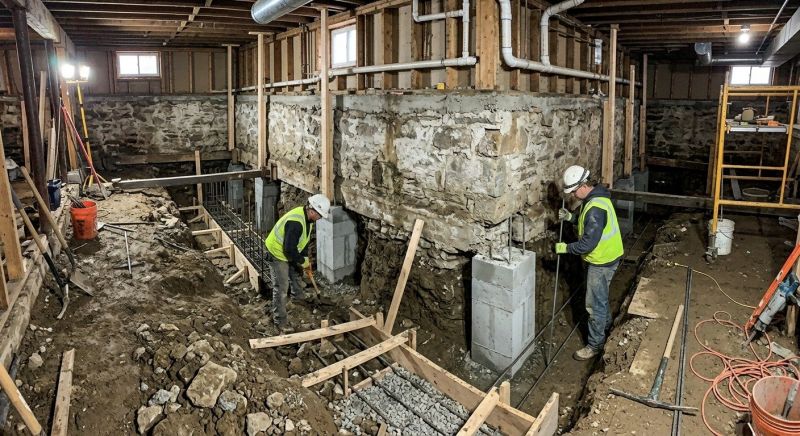 Foundation Underpinning in Walton County, GA