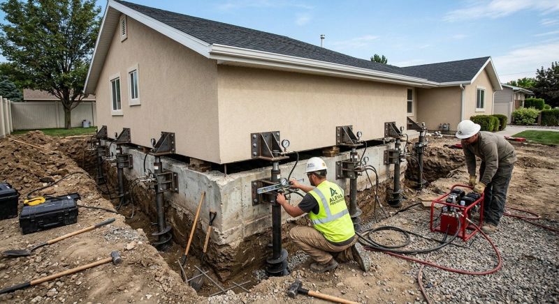 Home Foundation Leveling in Winder, GA