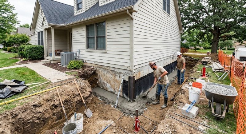 House Foundation Repair in Conyers, GA