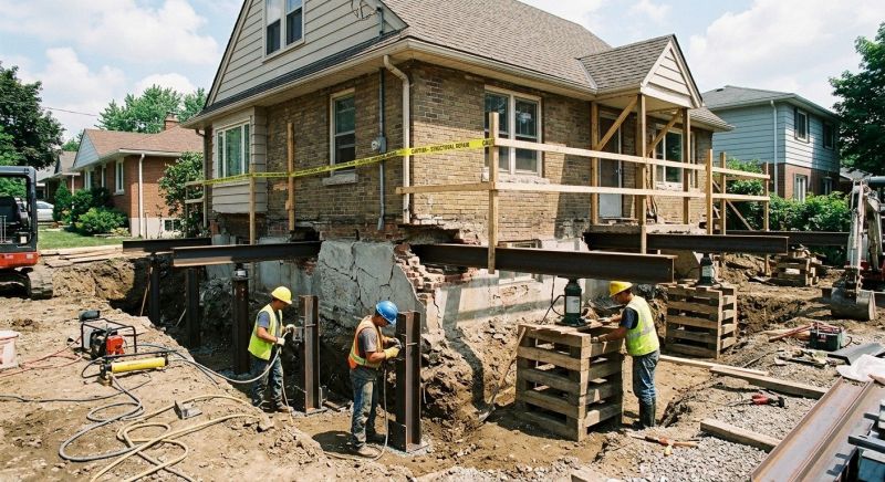 House Foundation Repair in Conyers, GA