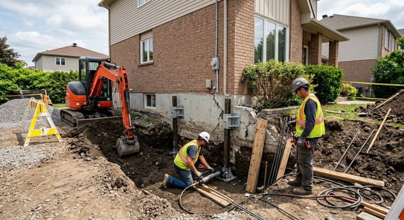 House Foundation Repair in Conyers, GA