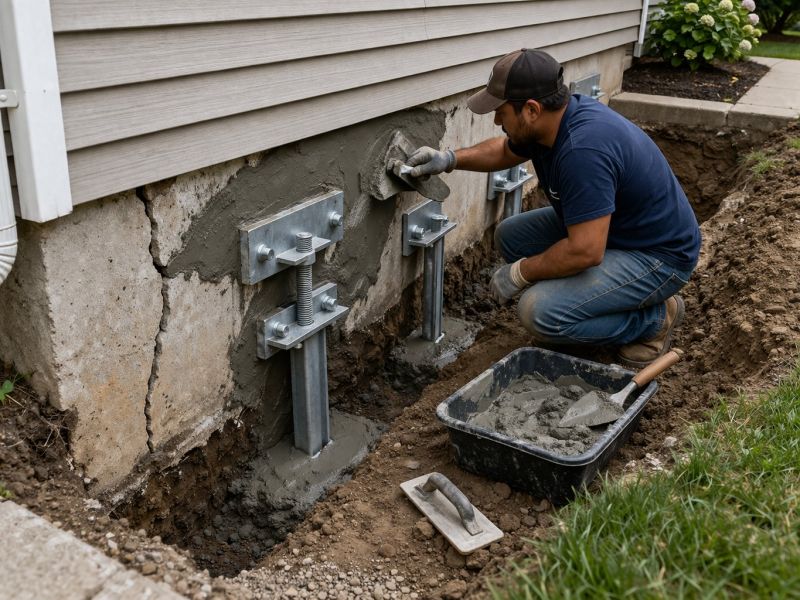 House Foundation Repair in Norcross, GA