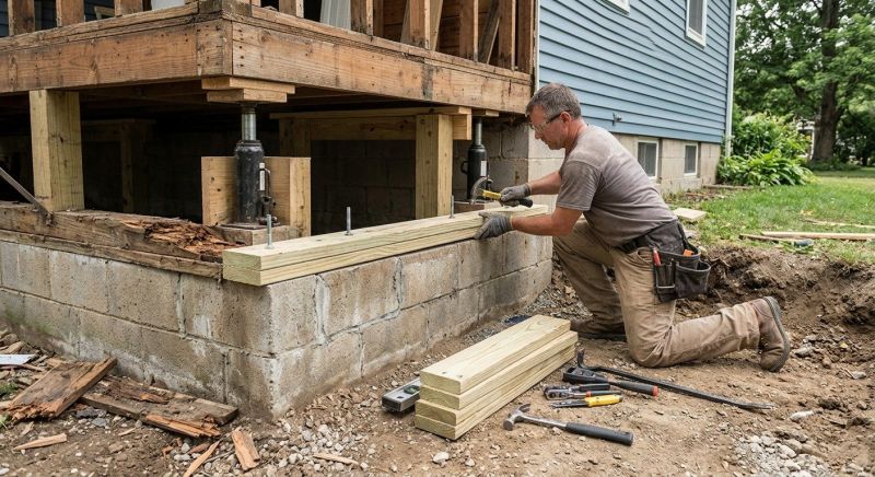 House Foundation Repair in Norcross, GA