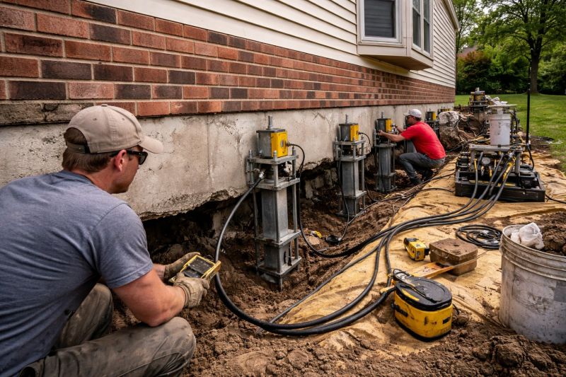 Settling Foundation Service in Duluth, GA