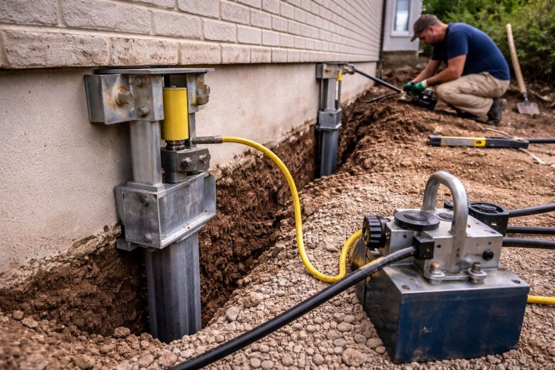 Sinking Foundation Repair in Dacula, GA