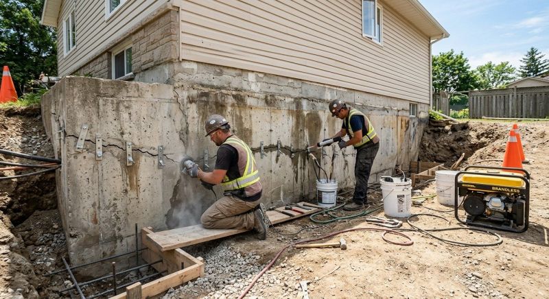 Structural Foundation Repair in Braselton, GA
