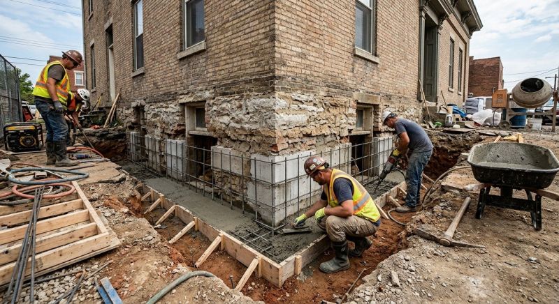 Structural Underpinning in Walton County, GA